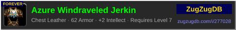 Azure Windraveled Jerkin: forum signature banner