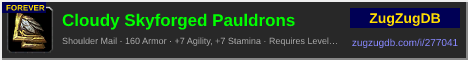 Cloudy Skyforged Pauldrons: forum signature banner