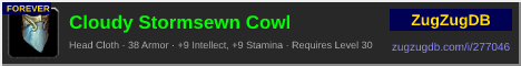 Cloudy Stormsewn Cowl: forum signature banner
