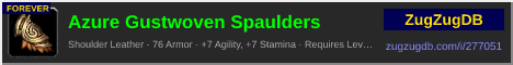 Azure Gustwoven Spaulders: forum signature banner