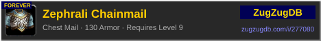 Zephrali Chainmail: forum signature banner