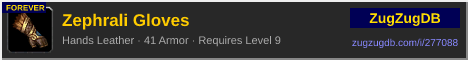 Zephrali Gloves: forum signature banner