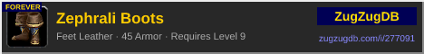 Zephrali Boots: forum signature banner