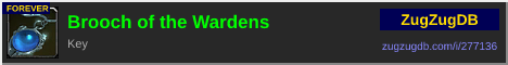 Brooch of the Wardens: forum signature banner
