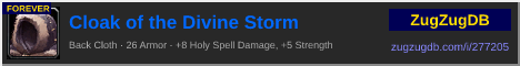 Cloak of the Divine Storm: forum signature banner