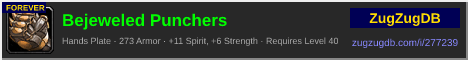 Bejeweled Punchers: forum signature banner