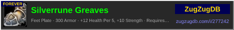 Silverrune Greaves: forum signature banner