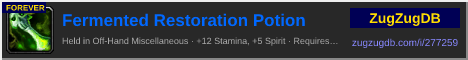 Fermented Restoration Potion: forum signature banner