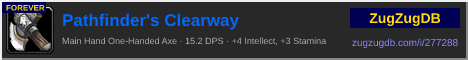 Pathfinder's Clearway: forum signature banner