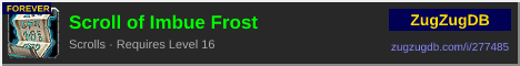 Scroll of Imbue Frost: forum signature banner