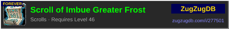 Scroll of Imbue Greater Frost: forum signature banner
