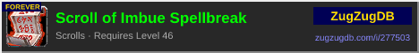 Scroll of Imbue Spellbreak: forum signature banner