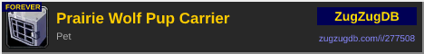 Prairie Wolf Pup Carrier: forum signature banner
