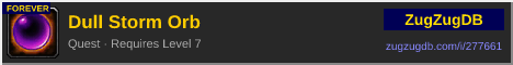 Dull Storm Orb: forum signature banner