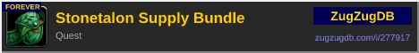 Stonetalon Supply Bundle: forum signature banner