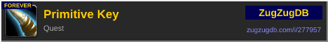 Primitive Key: forum signature banner