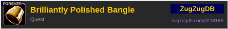 Brilliantly Polished Bangle: forum signature banner