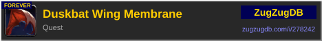 Duskbat Wing Membrane: forum signature banner