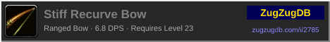 Stiff Recurve Bow: forum signature banner