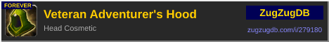 Veteran Adventurer's Hood: forum signature banner