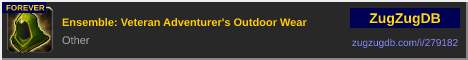 Ensemble: Veteran Adventurer's Outdoor Wear: forum signature banner
