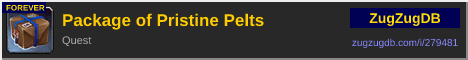 Package of Pristine Pelts: forum signature banner