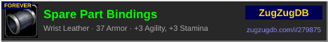 Spare Part Bindings: forum signature banner