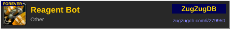 Reagent Bot: forum signature banner