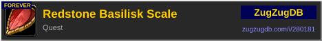 Redstone Basilisk Scale: forum signature banner