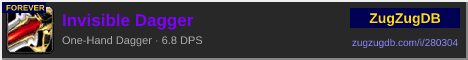 Invisible Dagger: forum signature banner