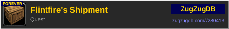 Flintfire's Shipment: forum signature banner