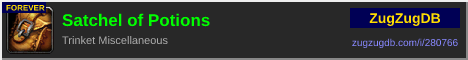 Satchel of Potions: forum signature banner