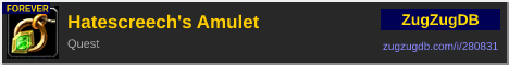 Hatescreech's Amulet: forum signature banner