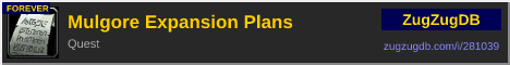 Mulgore Expansion Plans: forum signature banner