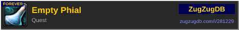 Empty Phial: forum signature banner