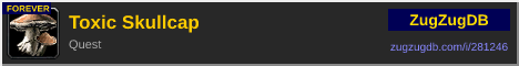 Toxic Skullcap: forum signature banner