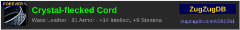 Crystal-flecked Cord: forum signature banner
