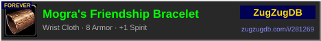 Mogra's Friendship Bracelet: forum signature banner