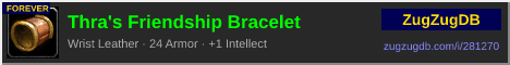 Thra's Friendship Bracelet: forum signature banner