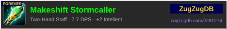 Makeshift Stormcaller: forum signature banner