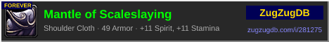Mantle of Scaleslaying: forum signature banner