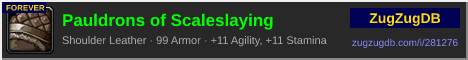 Pauldrons of Scaleslaying: forum signature banner