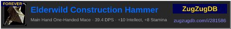 Elderwild Construction Hammer: forum signature banner