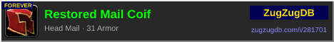 Restored Mail Coif: forum signature banner
