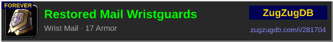 Restored Mail Wristguards: forum signature banner