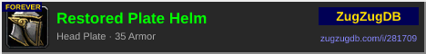 Restored Plate Helm: forum signature banner