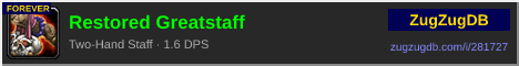 Restored Greatstaff: forum signature banner