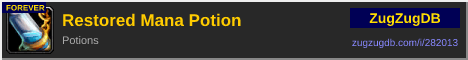 Restored Mana Potion: forum signature banner