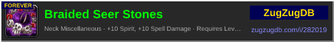 Braided Seer Stones: forum signature banner