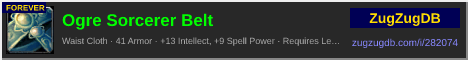 Ogre Sorcerer Belt: forum signature banner